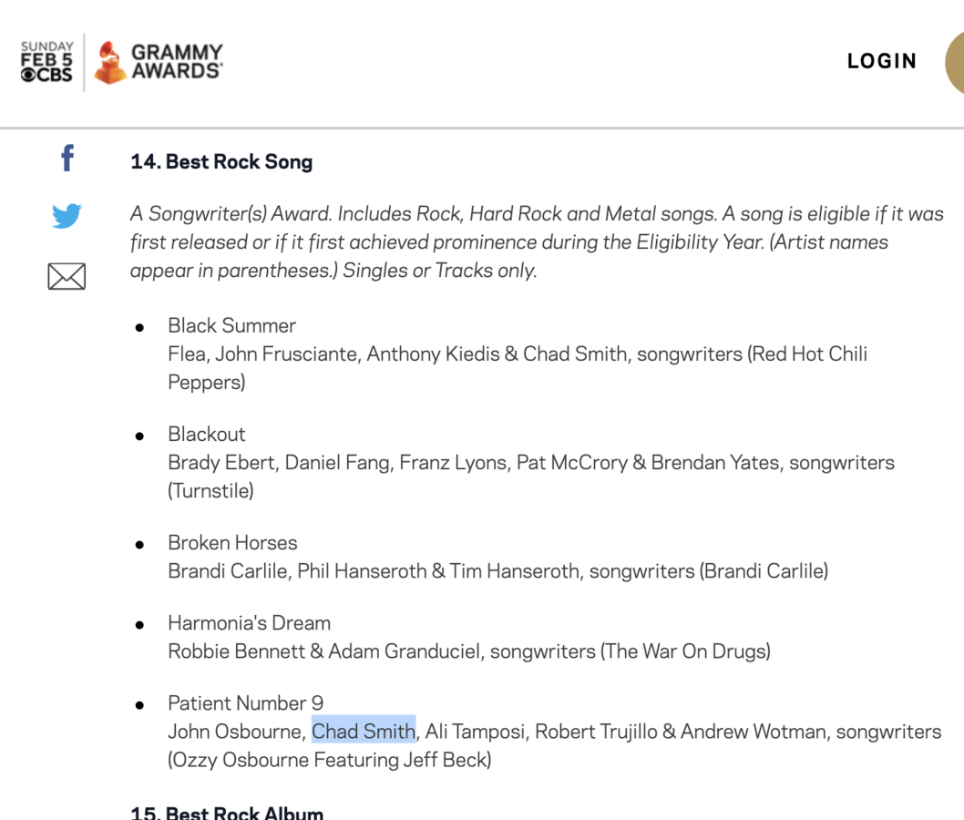 Year in Review Red Hot Chili Peppers setlist.fm